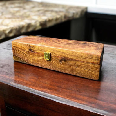 Premium Rosewood 5-Slot Watch Box – Hand-Crafted